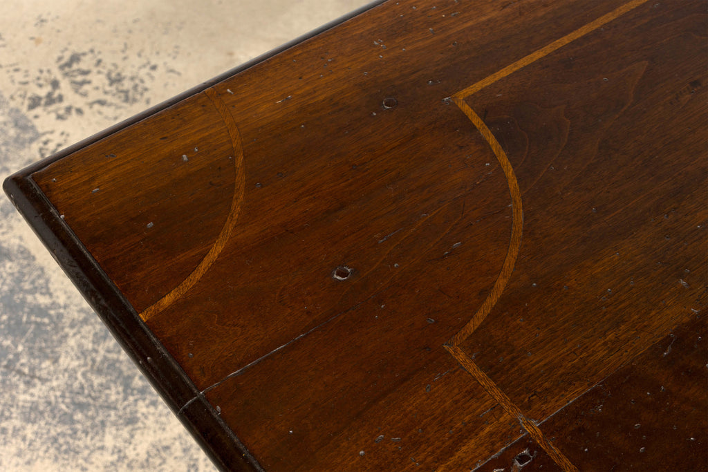 17th Century Italian Baroque Walnut Side Table