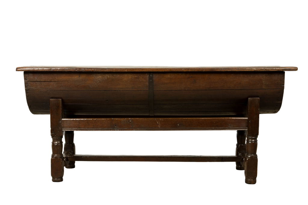 18th Century French Provincial Oak Petrin Dough Bin Table