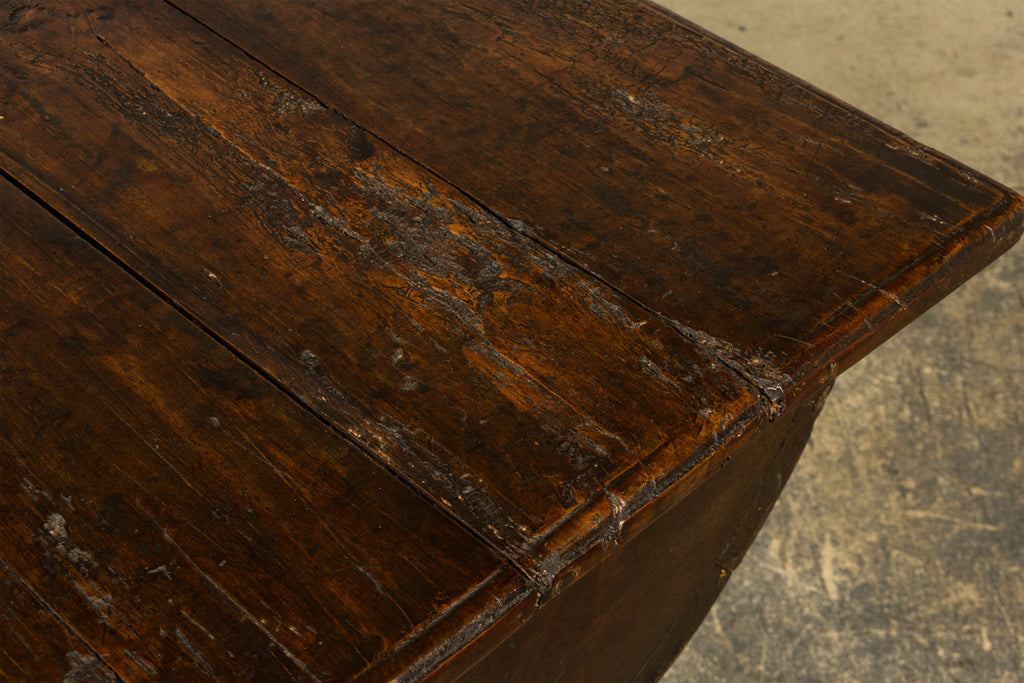 18th Century French Provincial Oak Petrin Dough Bin Table