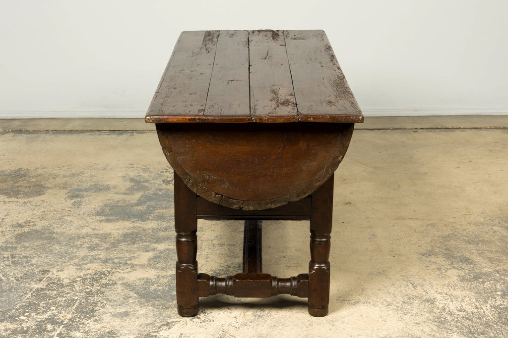 18th Century French Provincial Oak Petrin Dough Bin Table