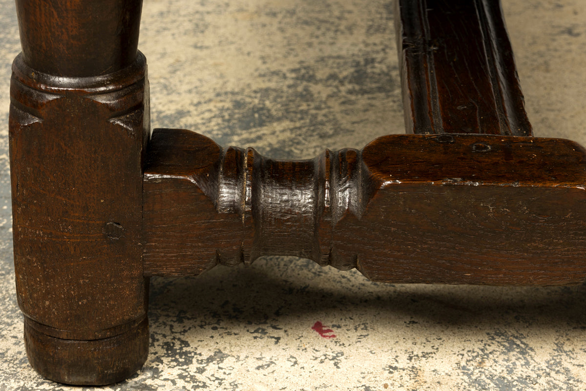 18th Century French Provincial Oak Petrin Dough Bin Table