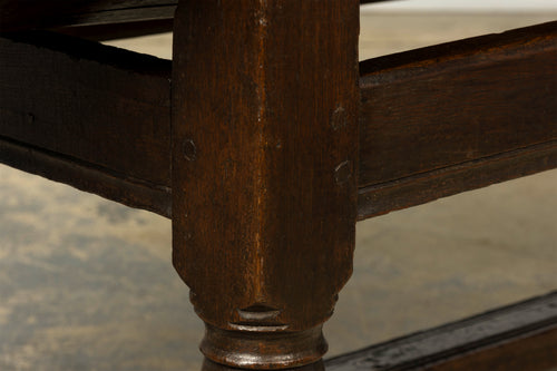 18th Century French Provincial Oak Petrin Dough Bin Table