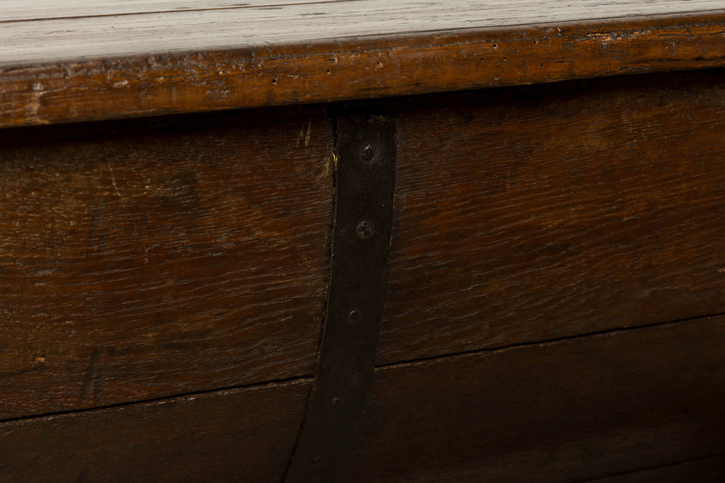 18th Century French Provincial Oak Petrin Dough Bin Table