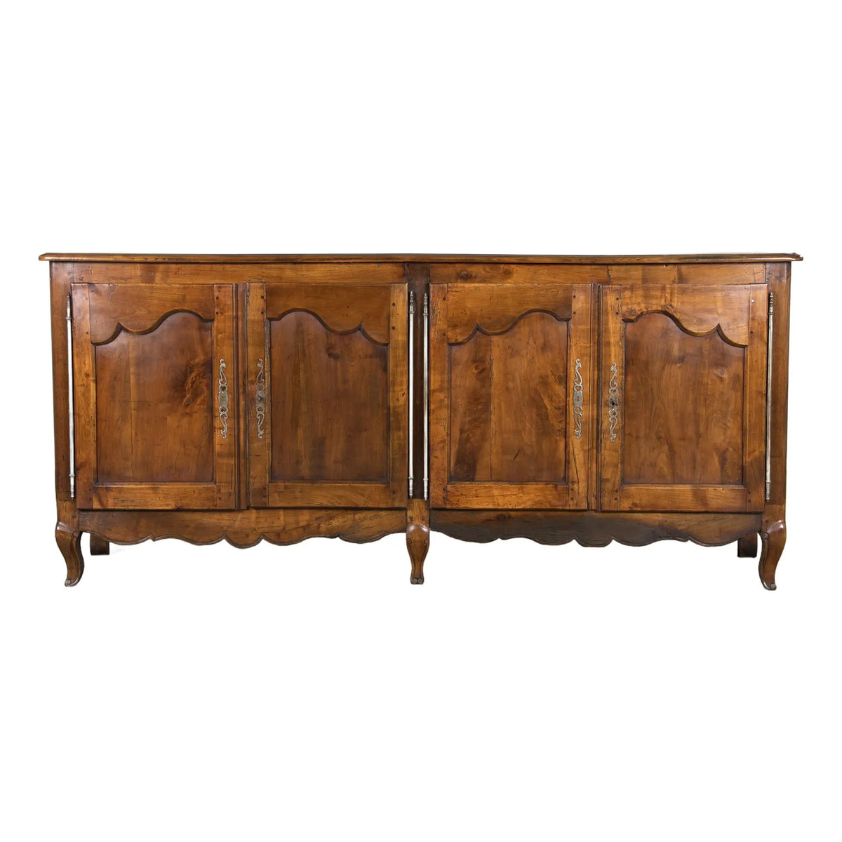 19th Century French Louis XV Style Oak Sideboard Enfilade Buffet