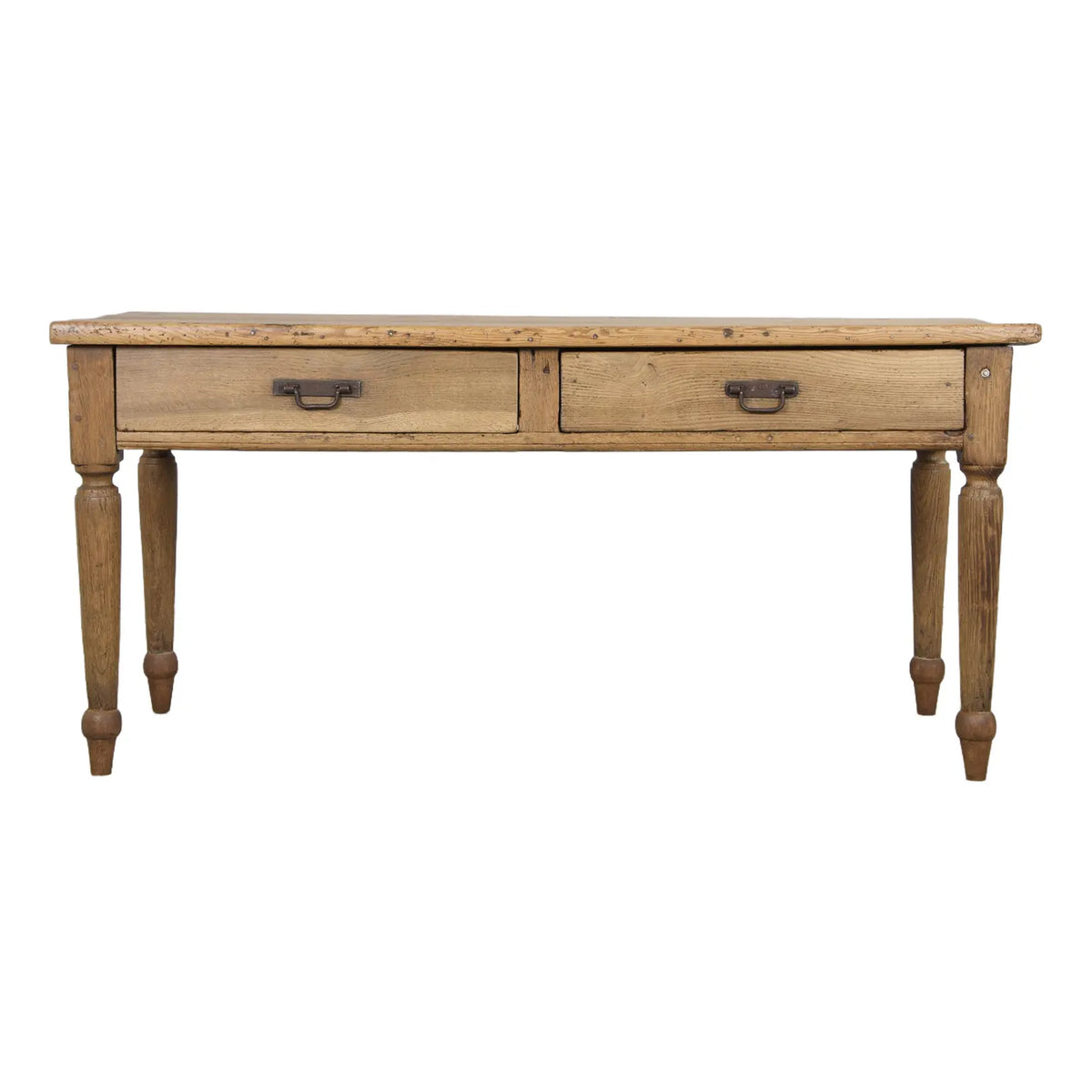 19th Century Country French Provincial Mixed Wood Farmhouse Table