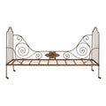 19th Century French Napoleon III Wrought Iron Outdoor Daybed