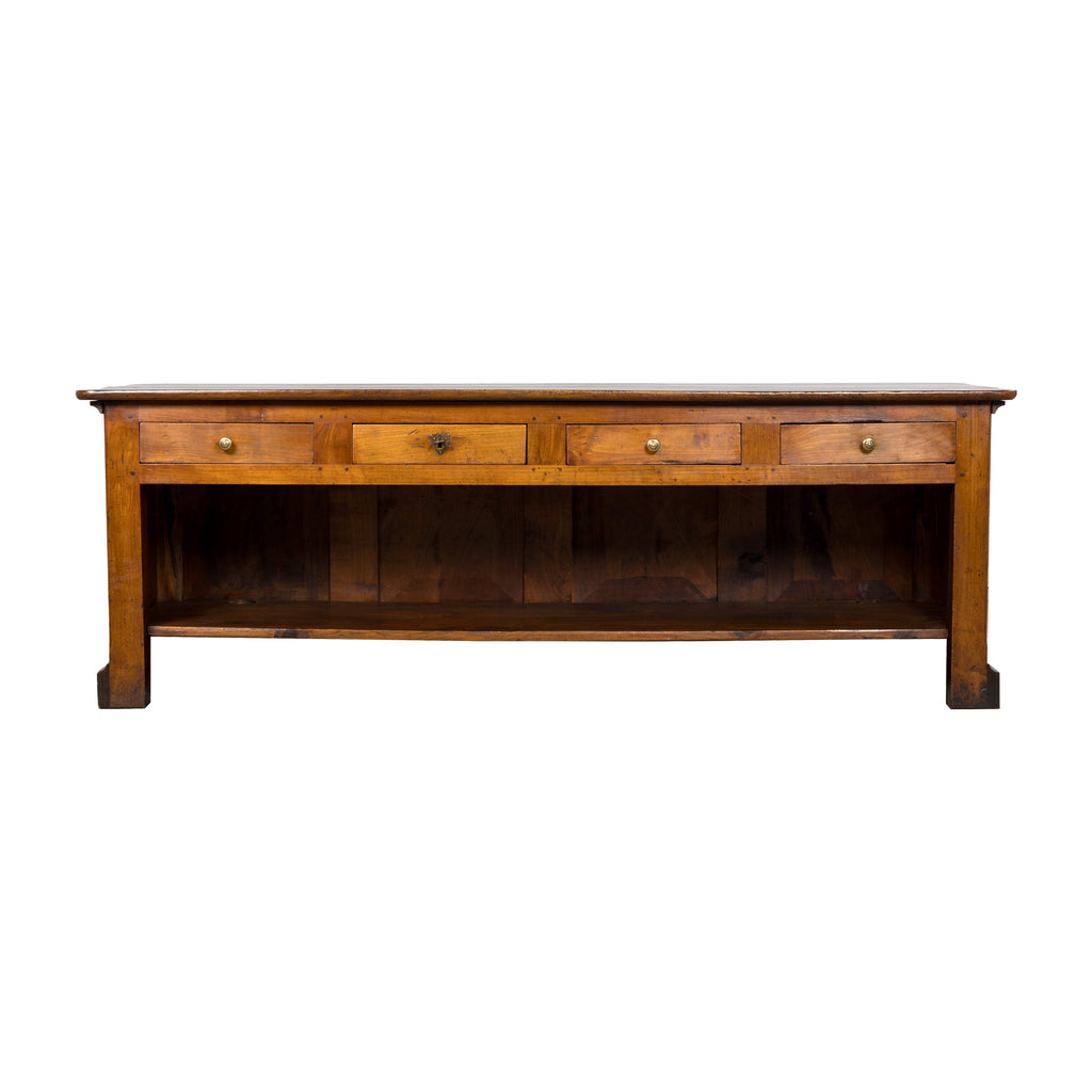 19th Century French Provincial Walnut Work Table