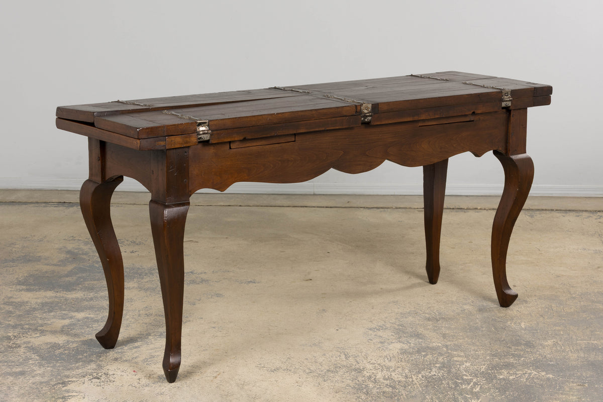 Late 19th Century Country French Provincial Maple Folding Table