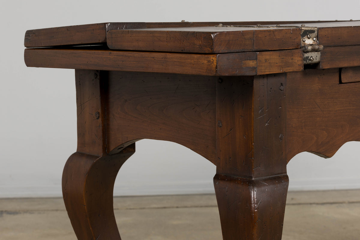 Late 19th Century Country French Provincial Maple Folding Table