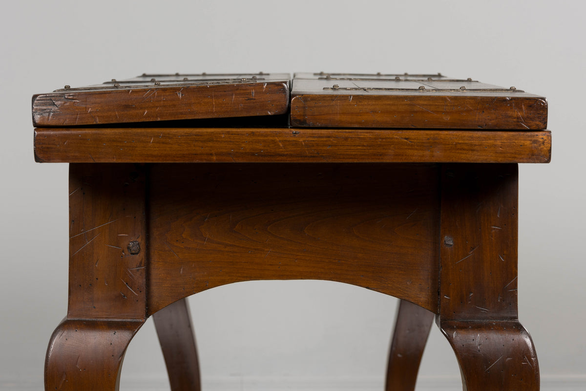 Late 19th Century Country French Provincial Maple Folding Table
