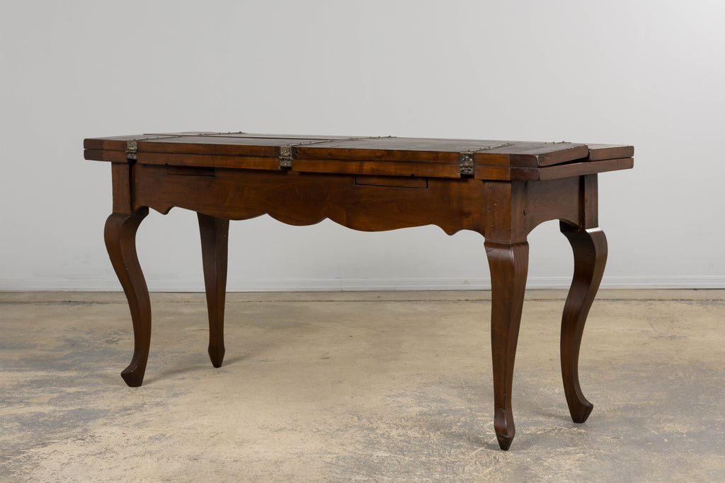 Late 19th Century Country French Provincial Maple Folding Table