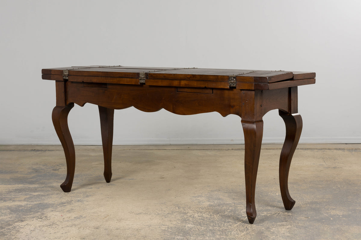 Late 19th Century Country French Provincial Maple Folding Table