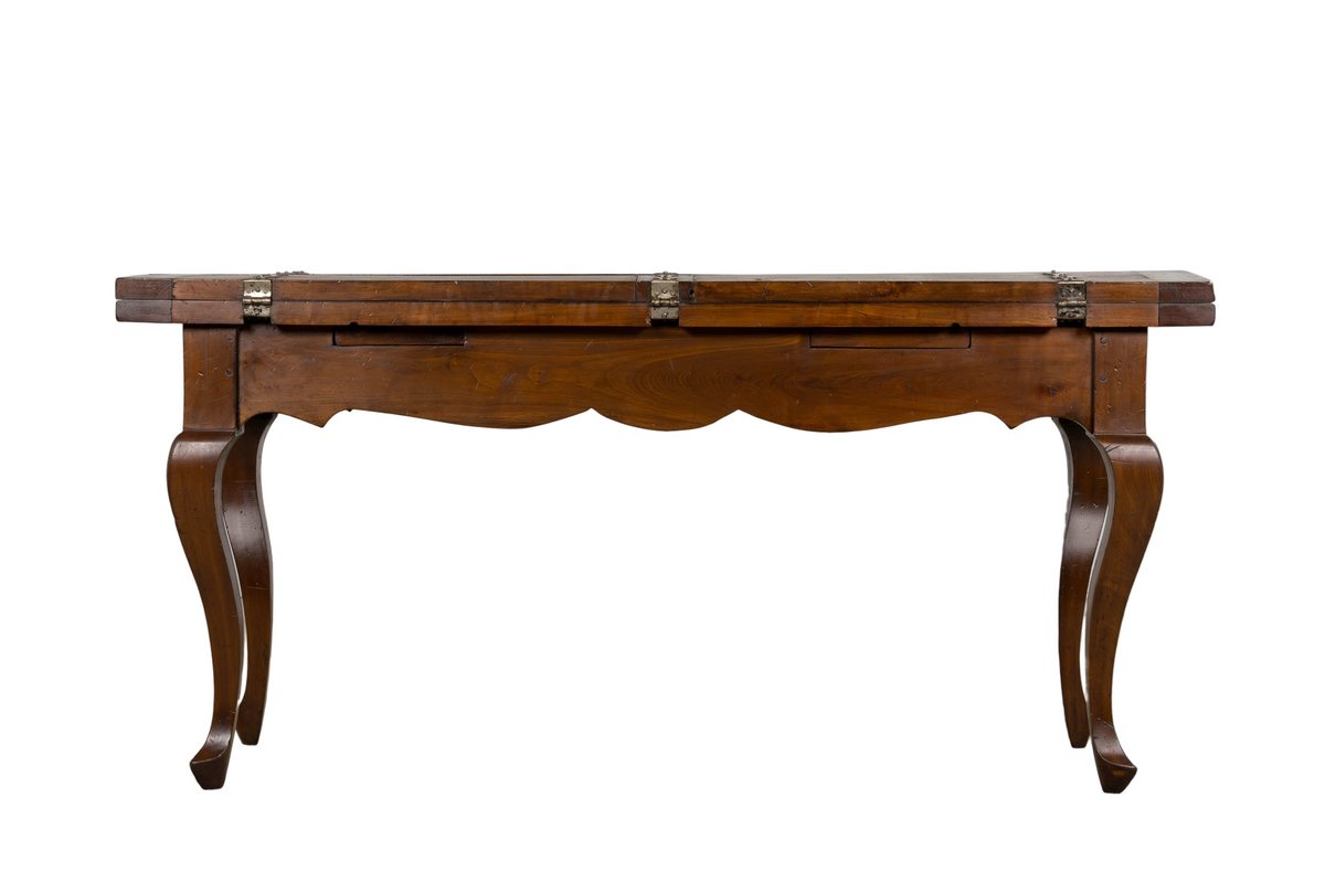 Late 19th Century Country French Provincial Maple Folding Table