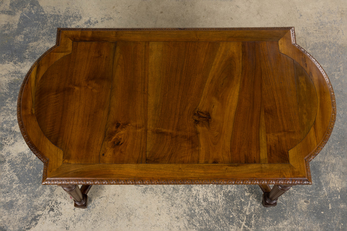 Antique French Louis XVI Style Walnut Writing Desk