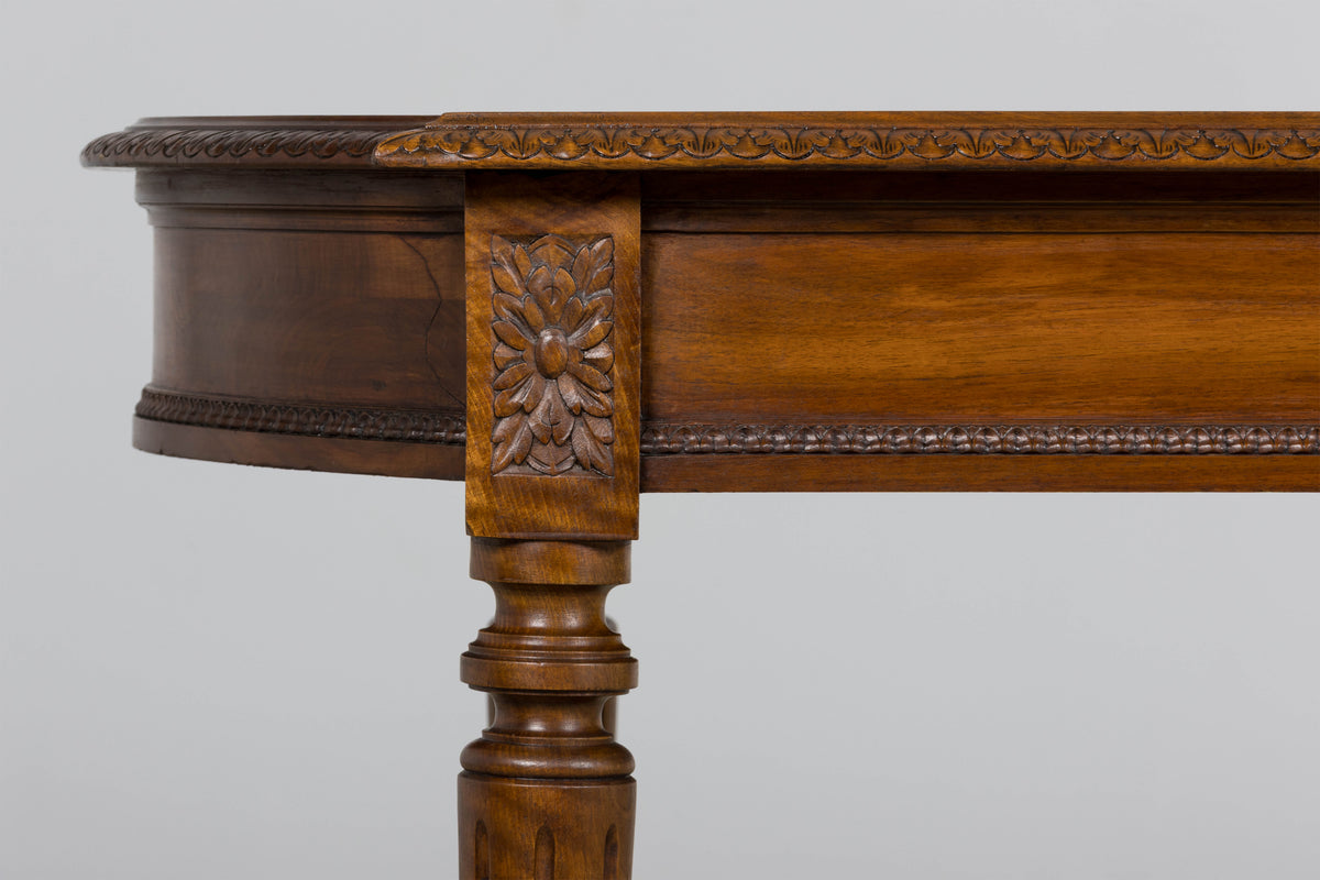 Antique French Louis XVI Style Walnut Writing Desk