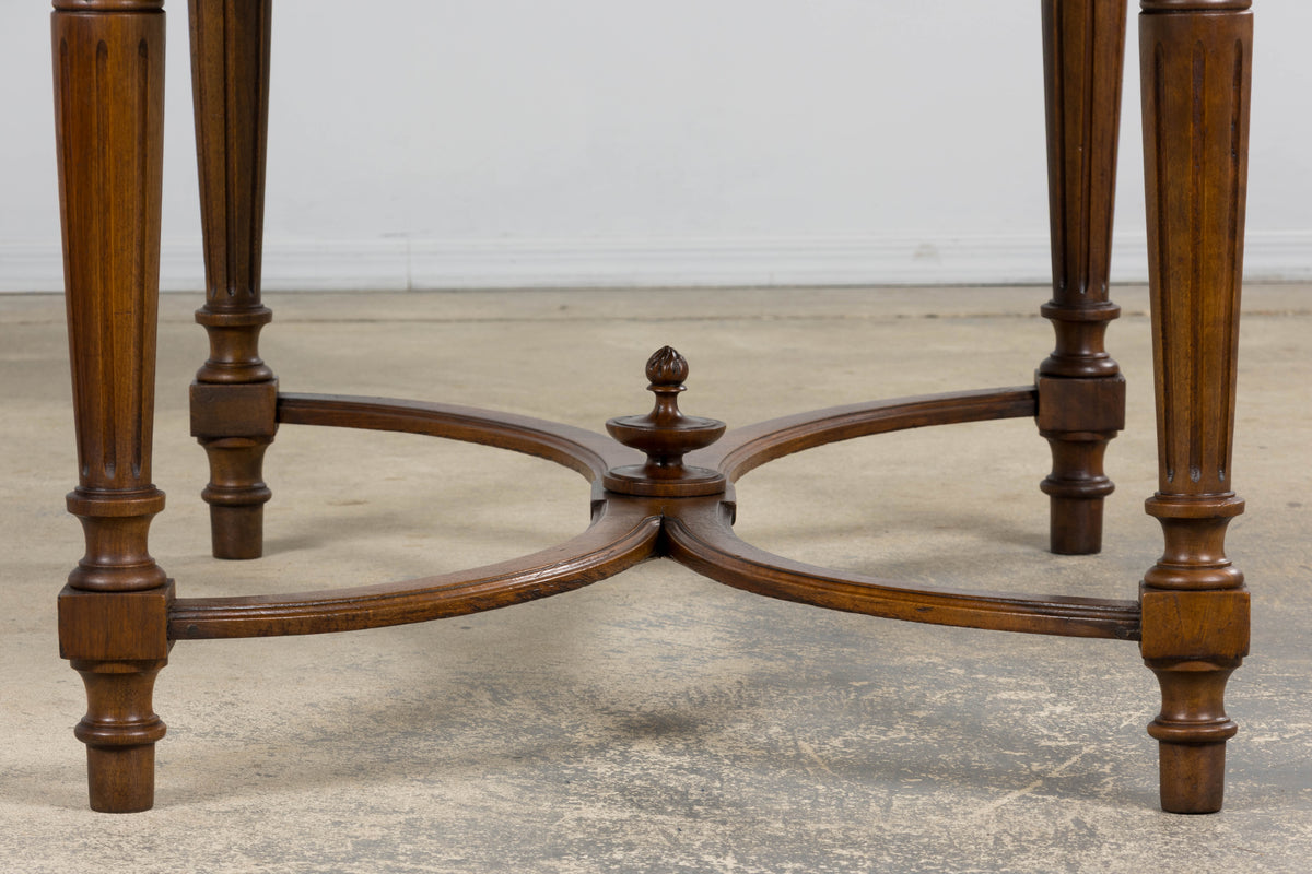 Antique French Louis XVI Style Walnut Writing Desk