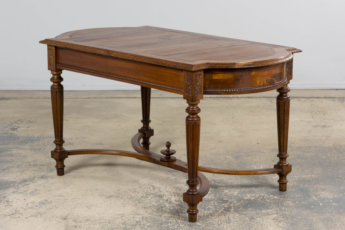 Antique French Louis XVI Style Walnut Writing Desk