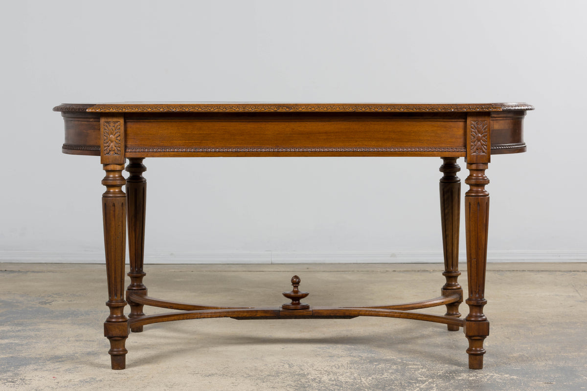 Antique French Louis XVI Style Walnut Writing Desk