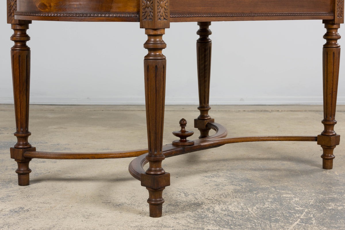 Antique French Louis XVI Style Walnut Writing Desk
