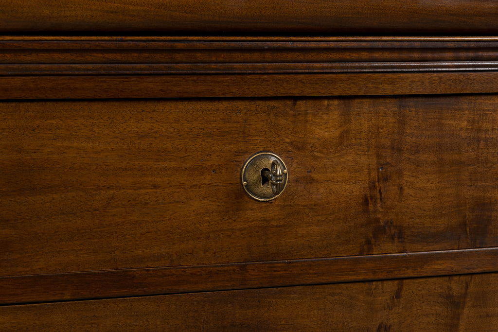 19th Century French Louis Philippe Walnut Chest of Drawers