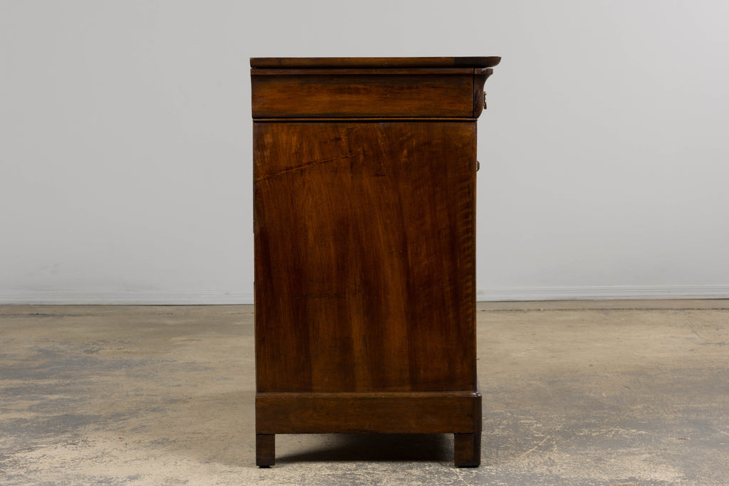 19th Century French Louis Philippe Walnut Chest of Drawers