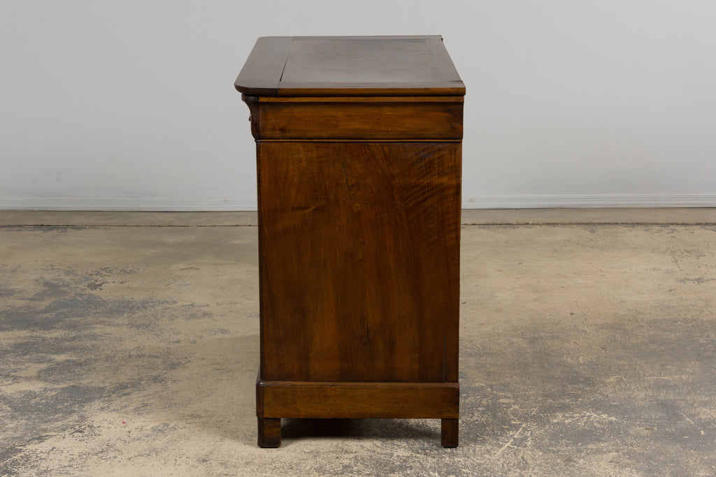 19th Century French Louis Philippe Walnut Chest of Drawers