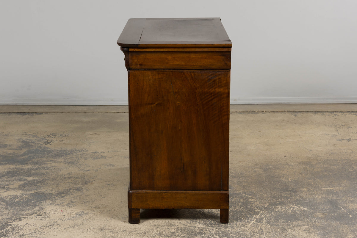 19th Century French Louis Philippe Walnut Chest of Drawers