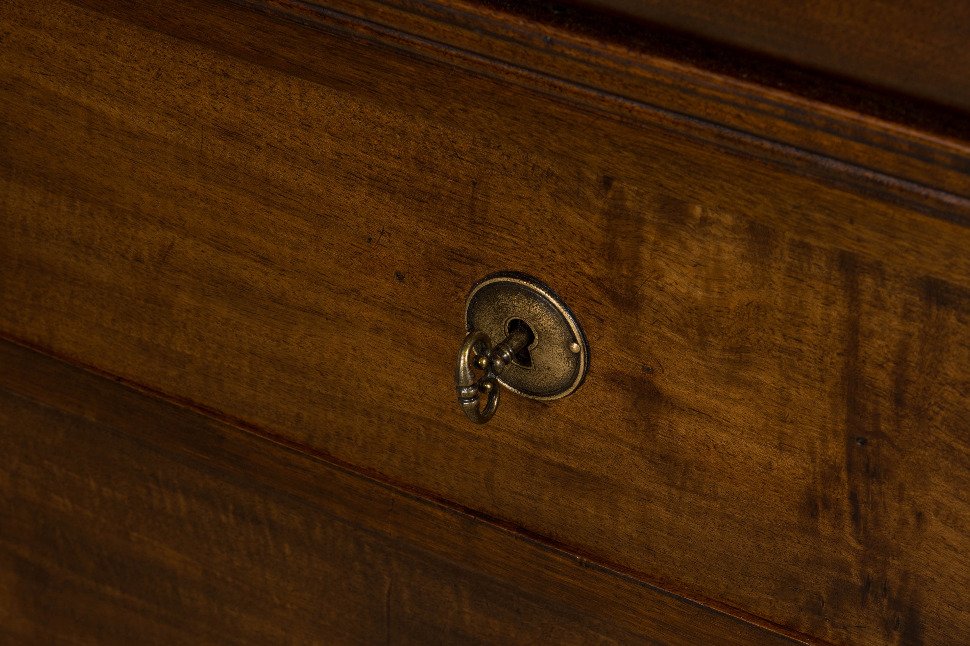 19th Century French Louis Philippe Walnut Chest of Drawers