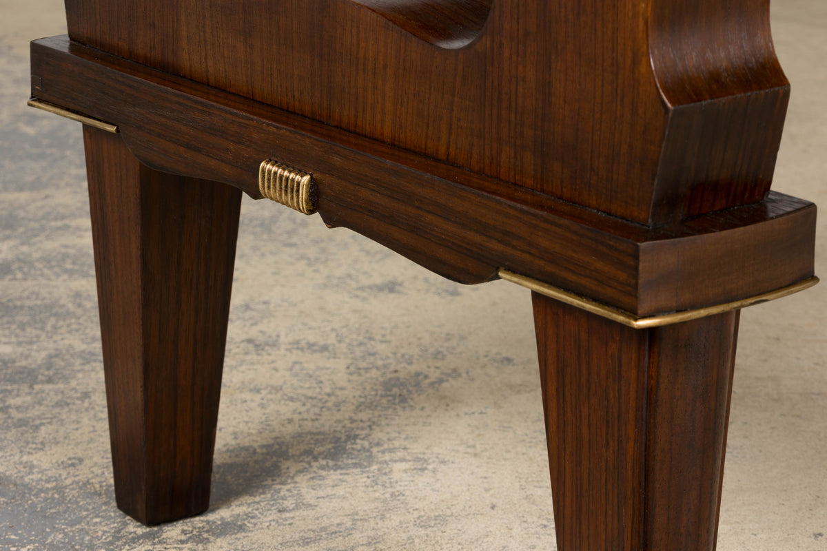1930s French Parisian Art Deco Rosewood Dining Table