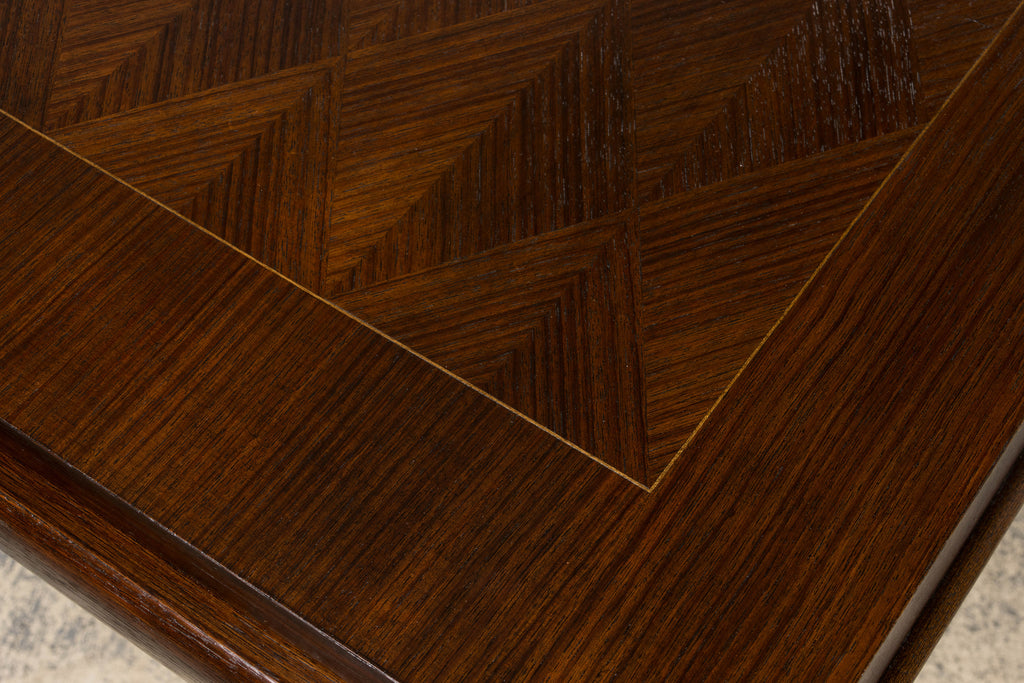 1930s French Parisian Art Deco Rosewood Dining Table
