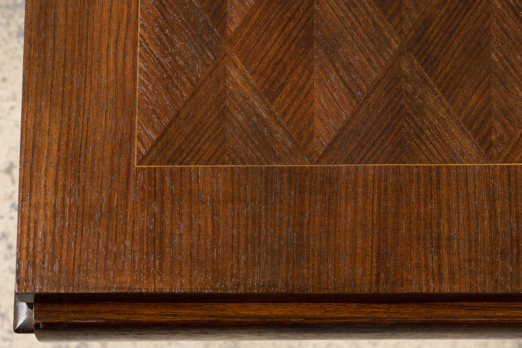 1930s French Parisian Art Deco Rosewood Dining Table