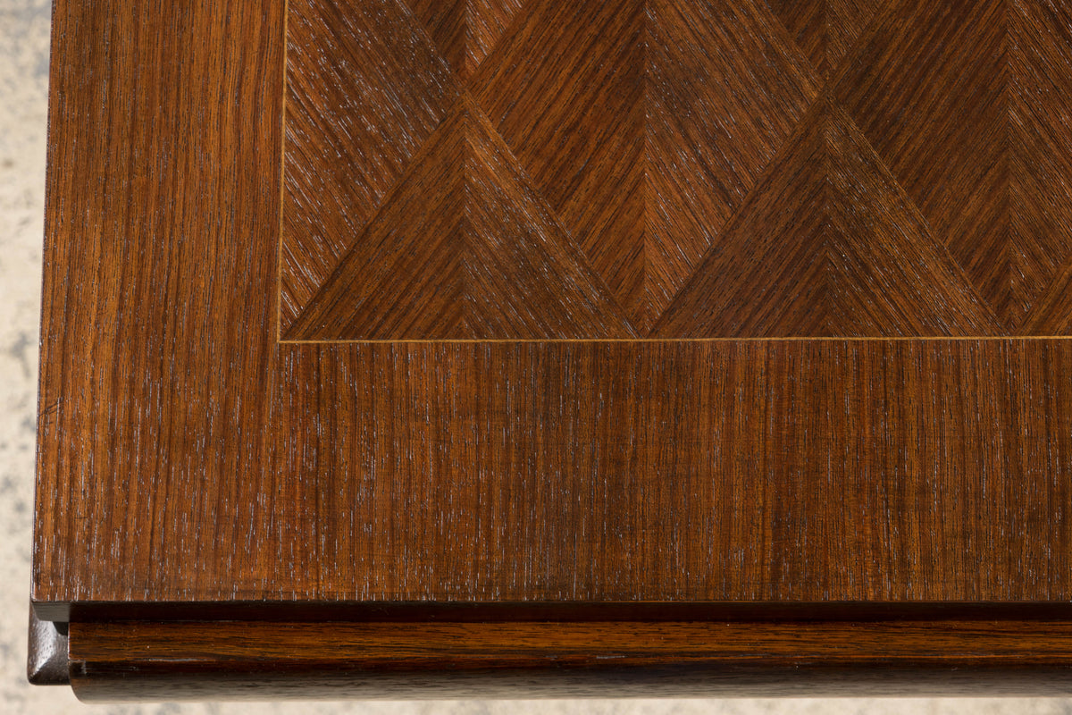 1930s French Parisian Art Deco Rosewood Dining Table