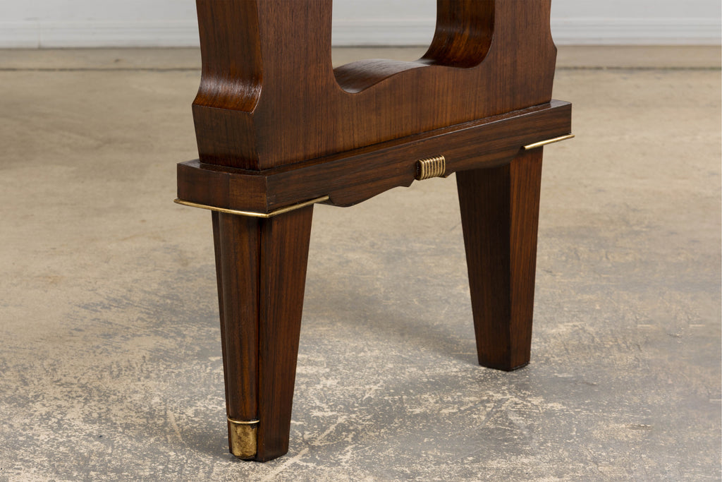 1930s French Parisian Art Deco Rosewood Dining Table