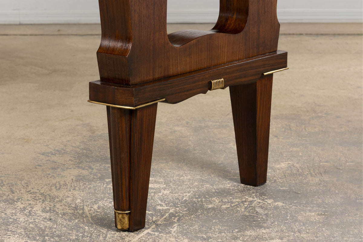 1930s French Parisian Art Deco Rosewood Dining Table
