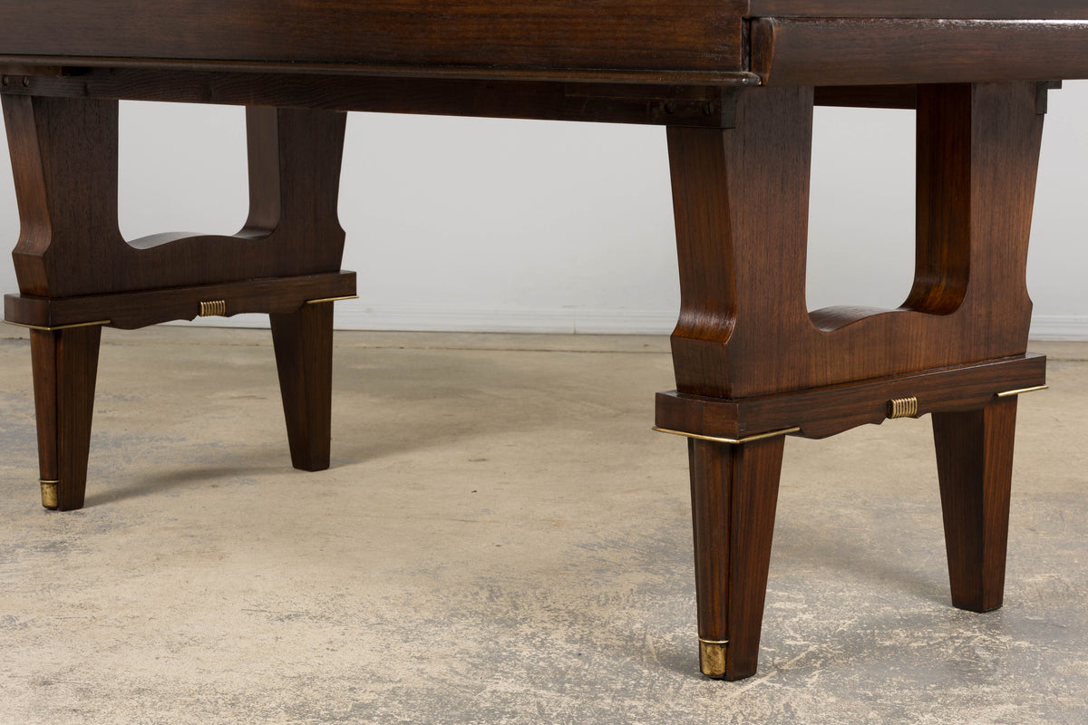 1930s French Parisian Art Deco Rosewood Dining Table