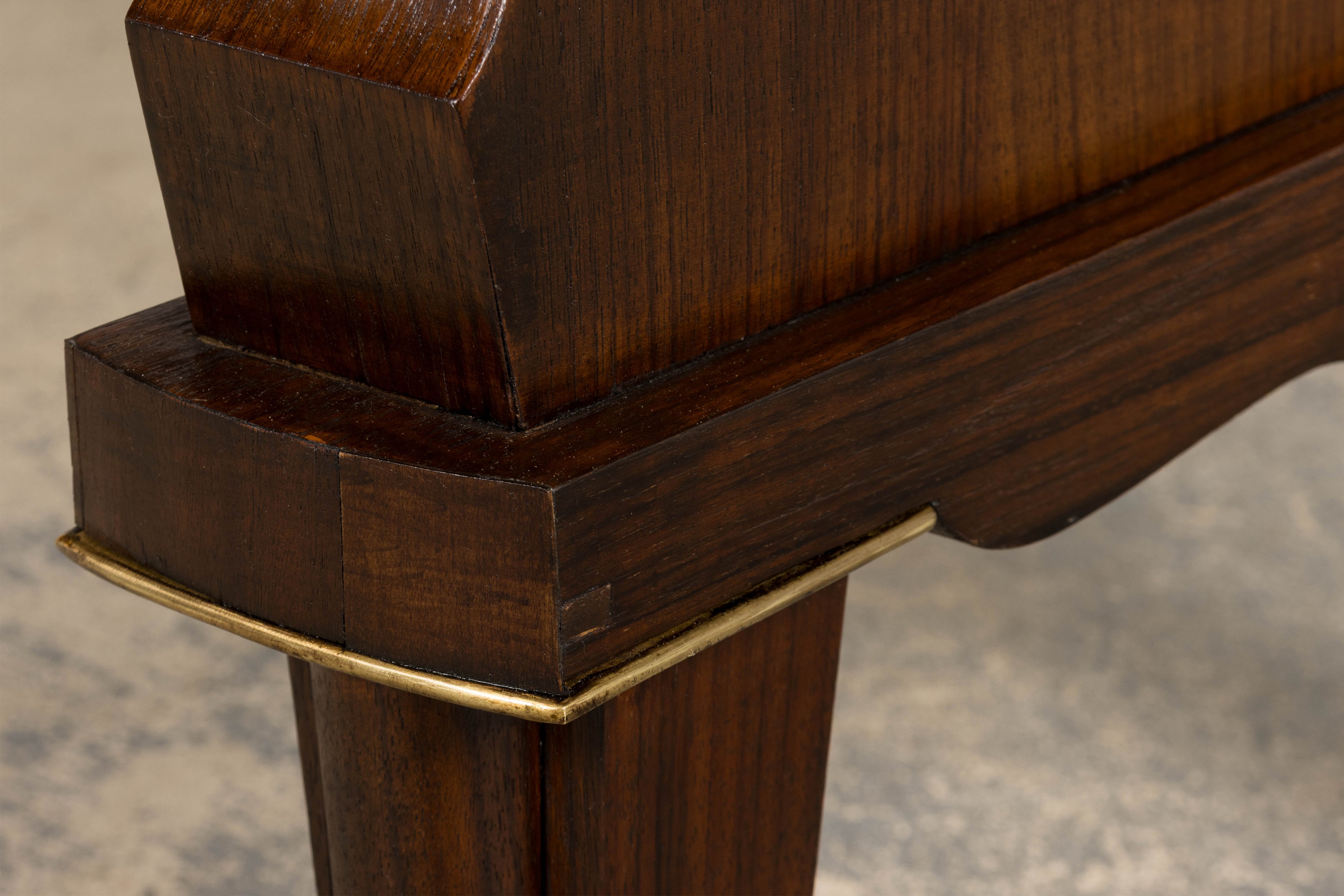 1930s French Parisian Art Deco Rosewood Dining Table