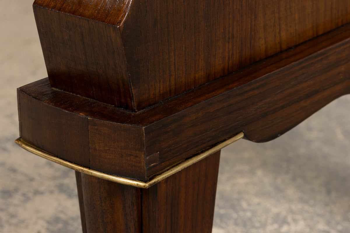 1930s French Parisian Art Deco Rosewood Dining Table