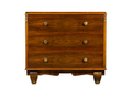 1930s French Art Deco Walnut Chest of Drawers