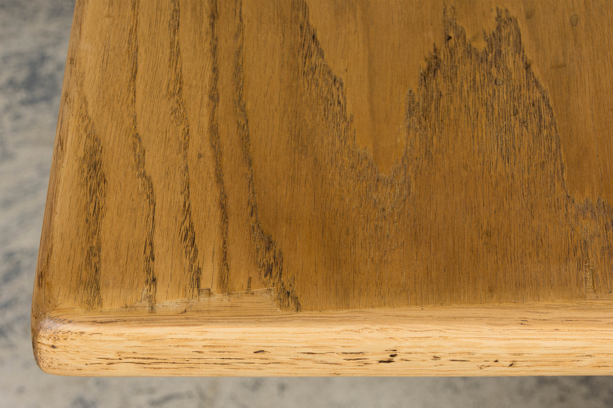 Country French Louis XIII Style Bleached Mixed Wood Folding Table