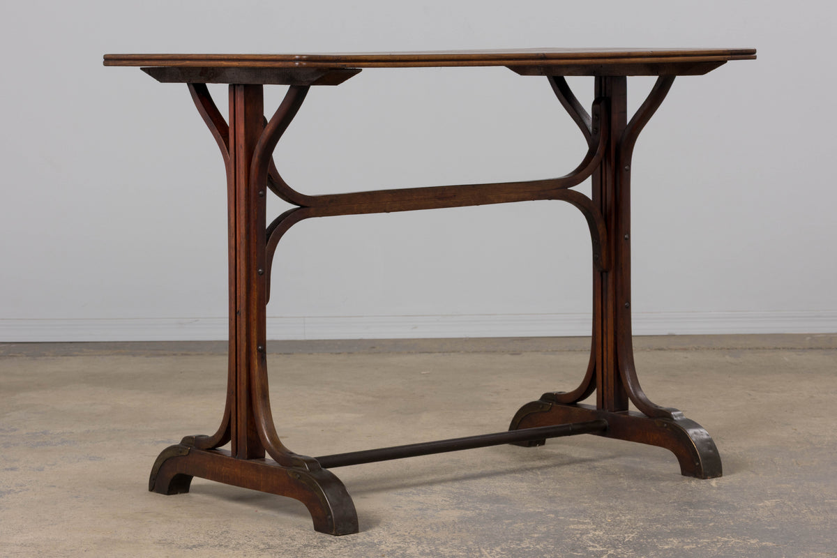 French Thonet Style Bentwood Bistro Table