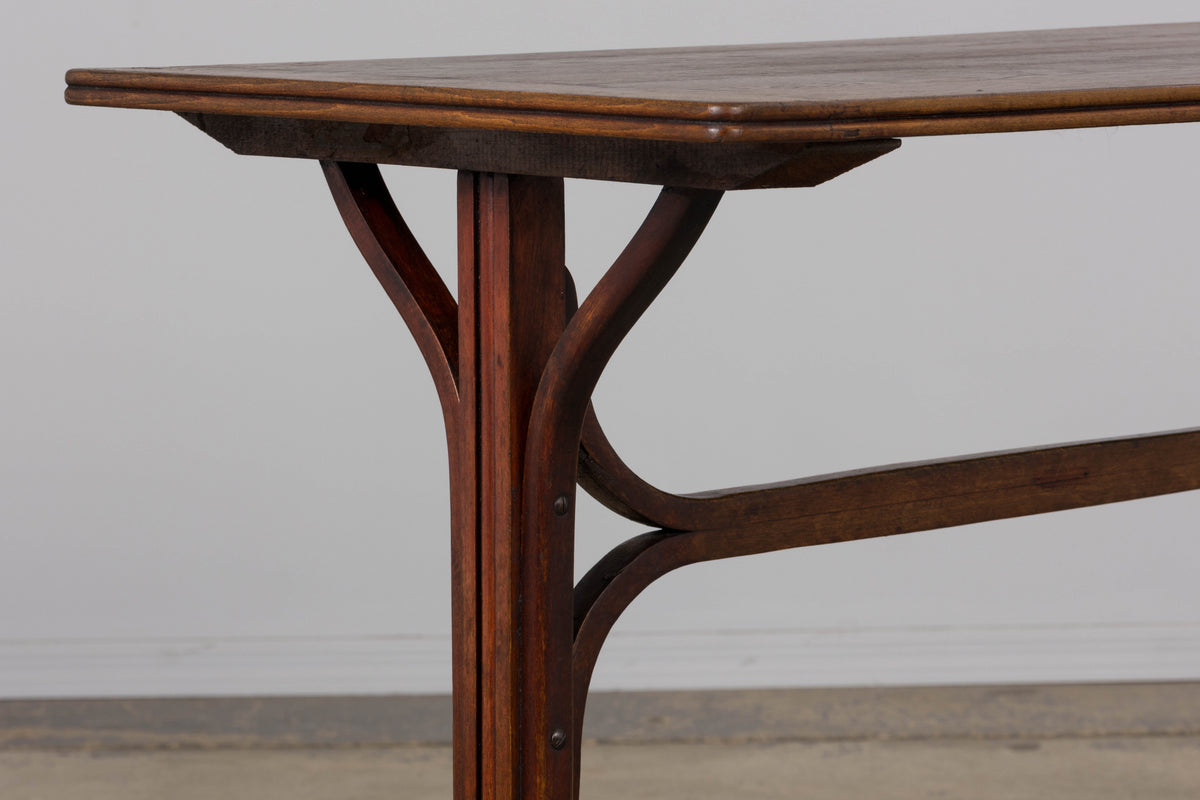 French Thonet Style Bentwood Bistro Table