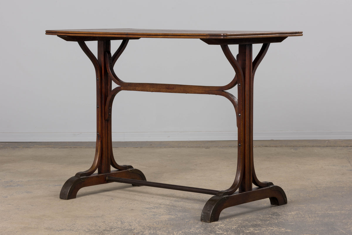 French Thonet Style Bentwood Bistro Table