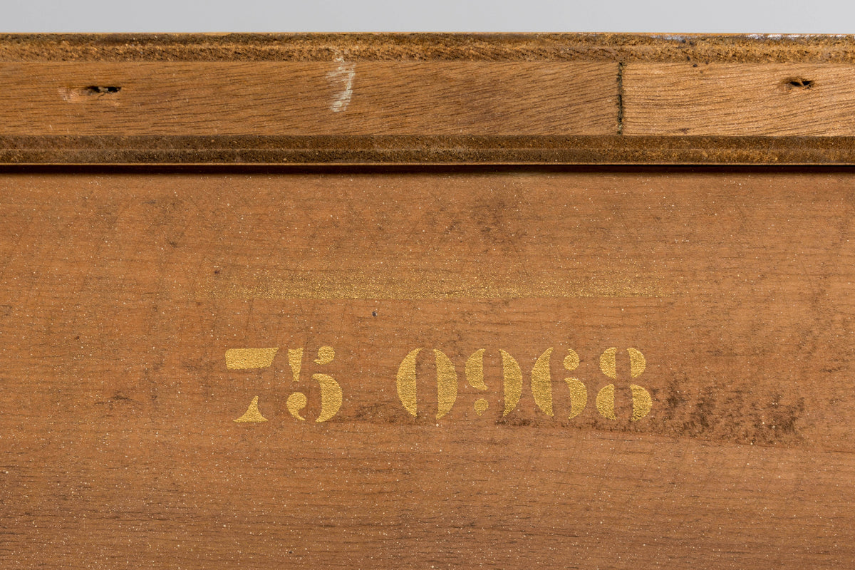 1930s French Art Deco Blond Lacquer Bar Cabinet