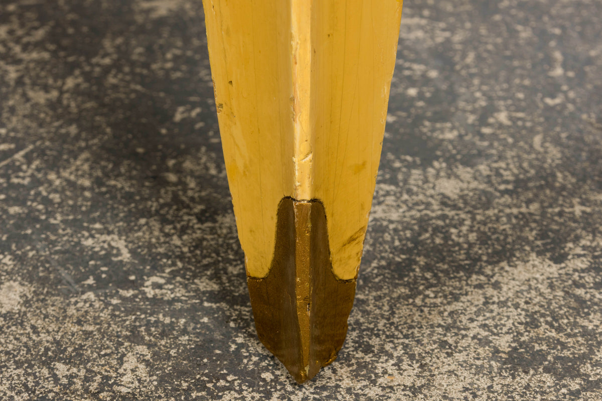 1930s French Art Deco Blond Lacquer Bar Cabinet