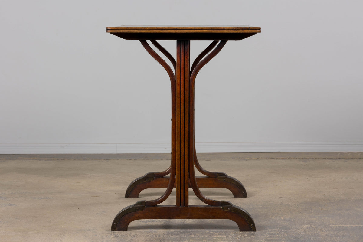 French Thonet Style Bentwood Bistro Table