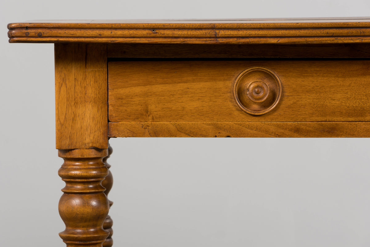 Antique French Louis XIII Style Walnut Writing Desk