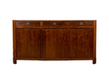 Early 19th Century French Empire Mahogany Sideboard W/ Carrara Marble