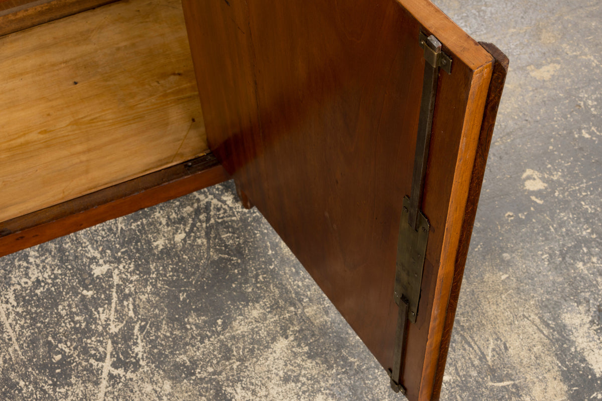 Early 19th Century French Empire Mahogany Sideboard W/ Carrara Marble