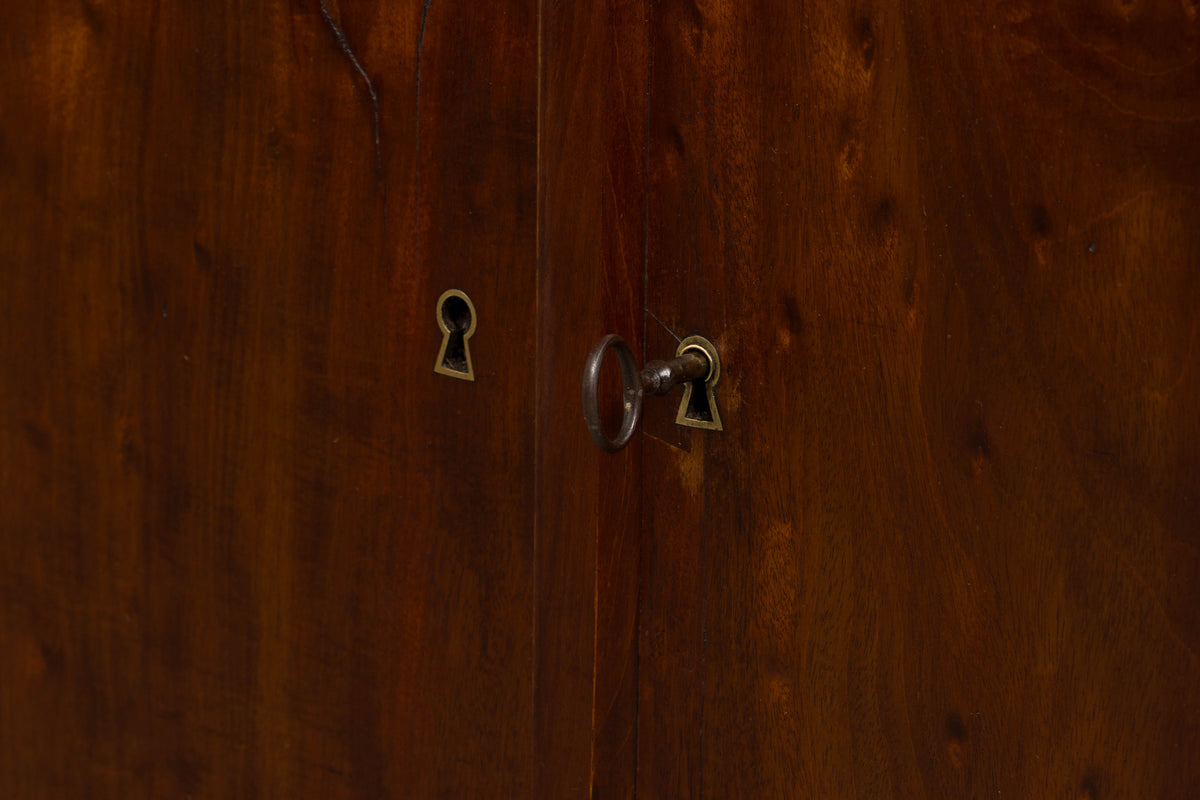 Early 19th Century French Empire Mahogany Sideboard W/ Carrara Marble