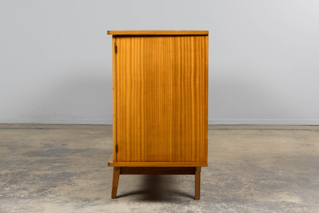 1940s French Art Deco Sycamore Maple Sideboard